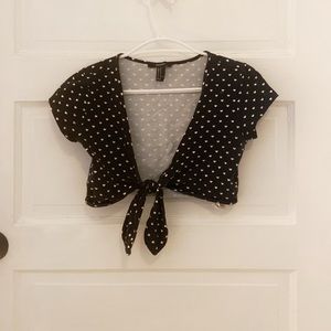 Black & White Heart Crop